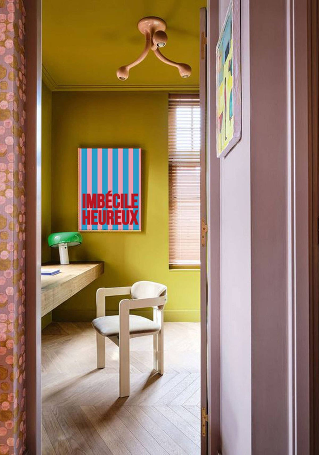 Poster Imbécile heureux - Papier and Co.