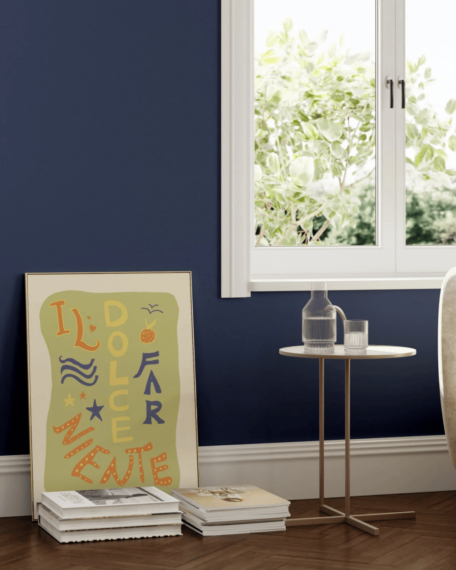 POSTER MURAL COLORÉ LE DOLCE FARNIENTE – DÉTENTE À L’ITALIENNE - Lili Margaret