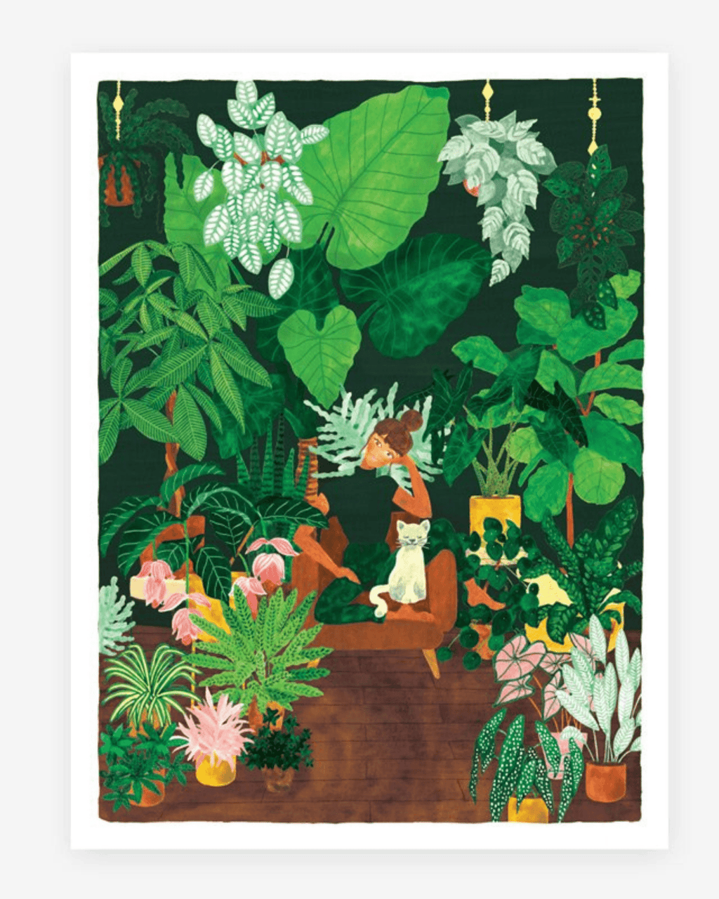 Affiche décoration nature botanique - all the ways to say