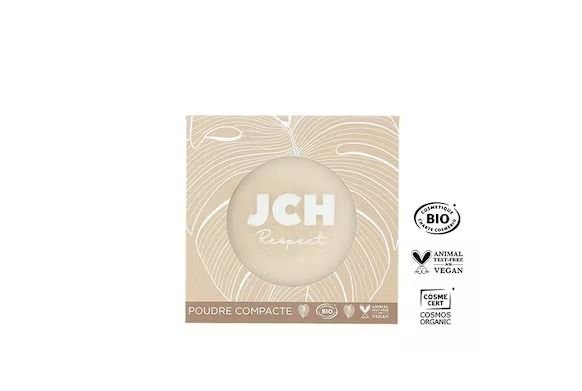 Poudre compacte clair certifiée bio - jch respect