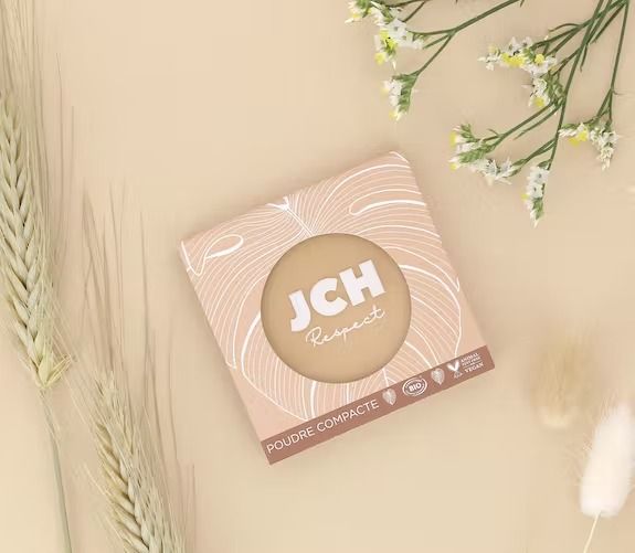 Poudre compacte moyen certifiée bio - jch respect