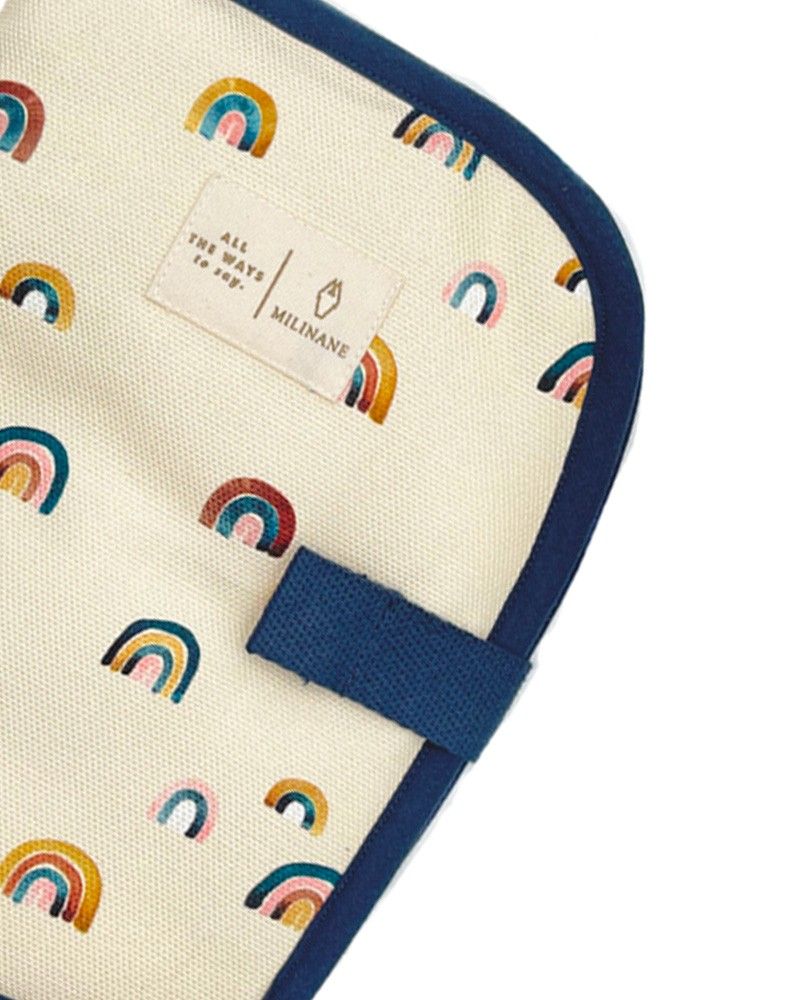Protège carnet de santé baby rainbow - milinane