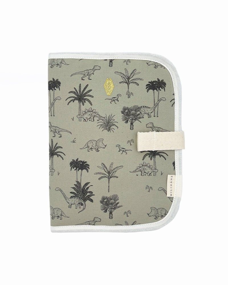 Protège carnet de santé baby t - rex - milinane
