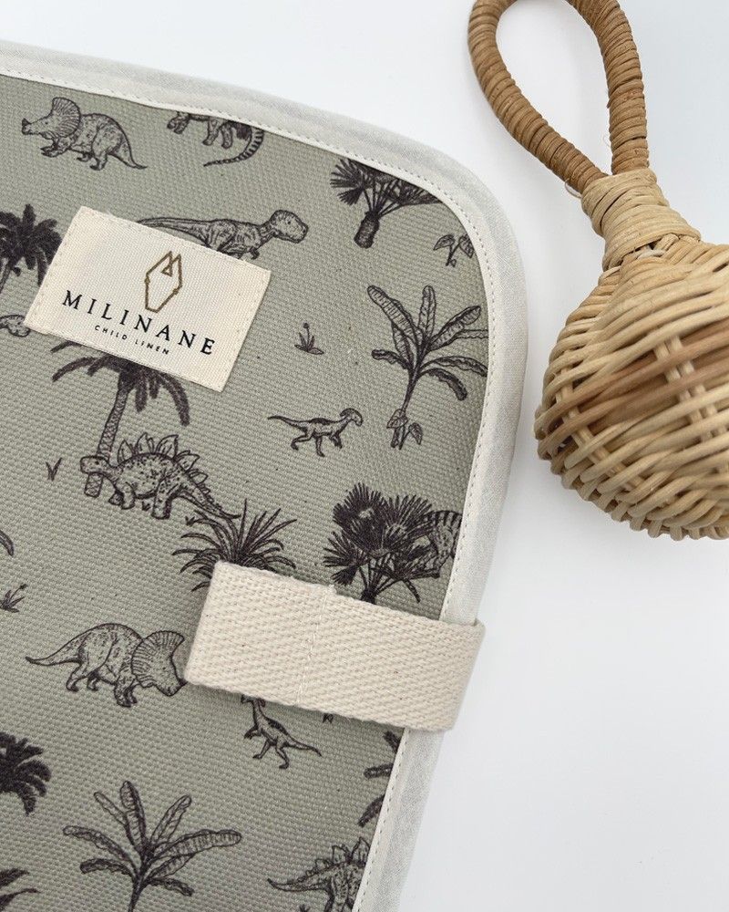 Protège carnet de santé baby t - rex - milinane