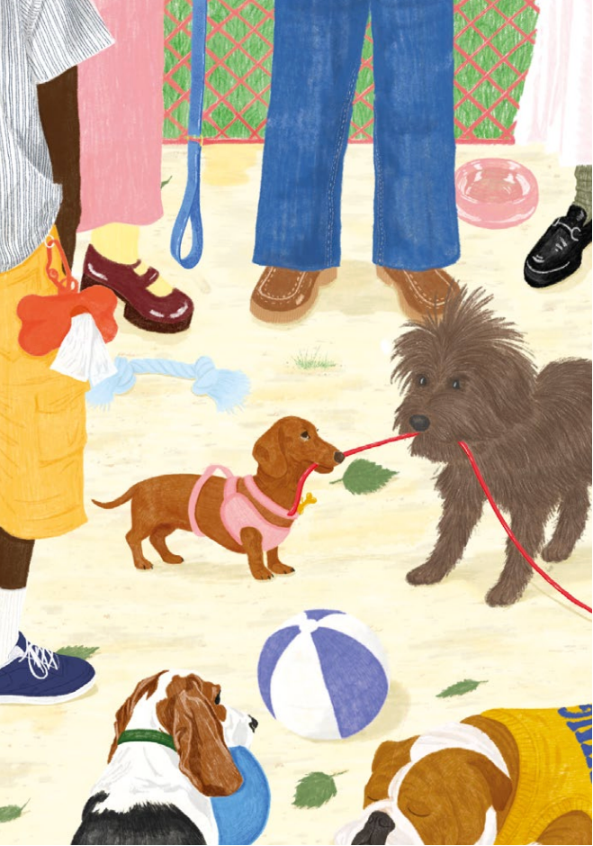 Sortir le chien - Mini puzzle 100 pièces fabriqué en France