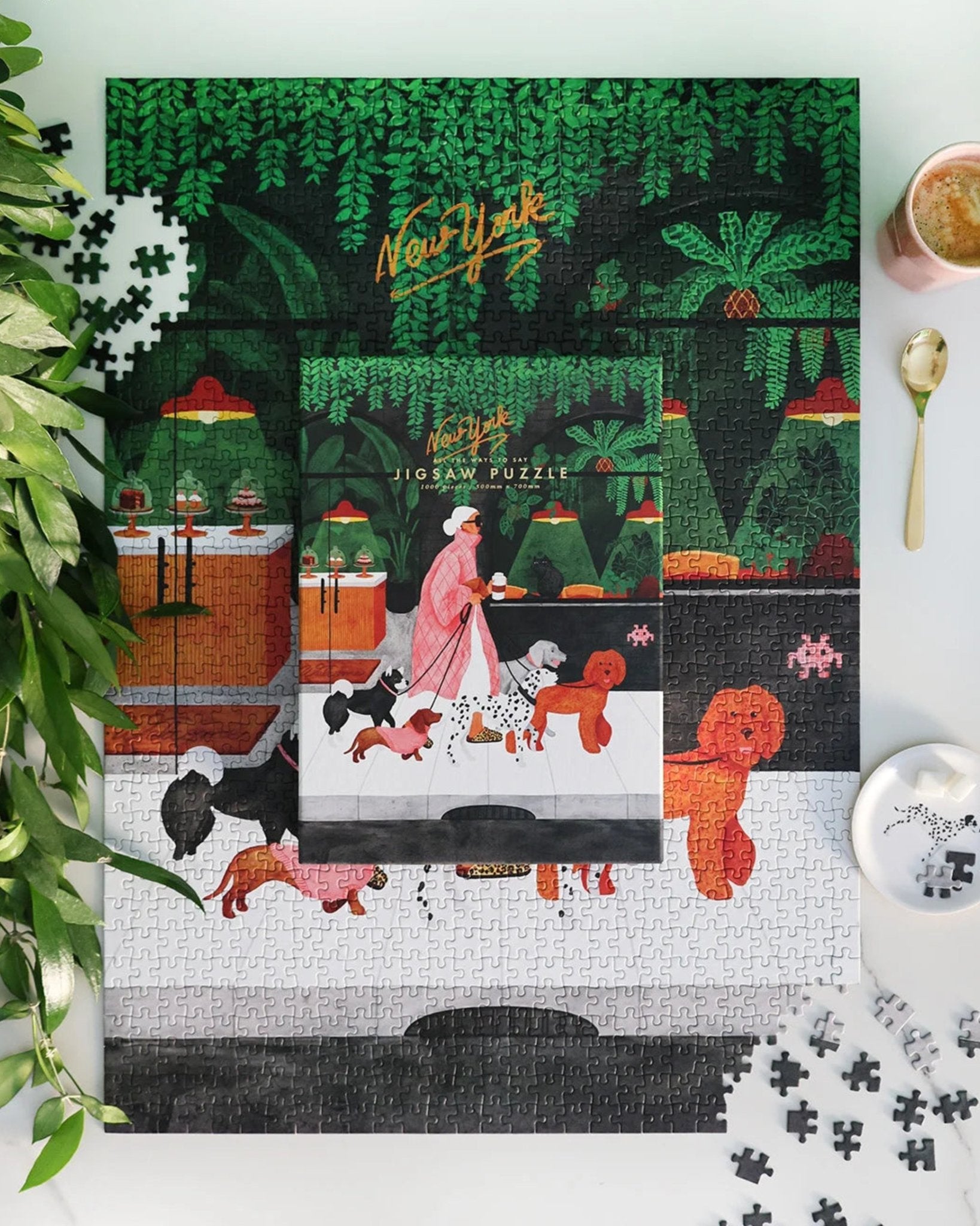 Puzzle 1000 pièces Dog Sitter - All The Ways To Say - Lili Margaret