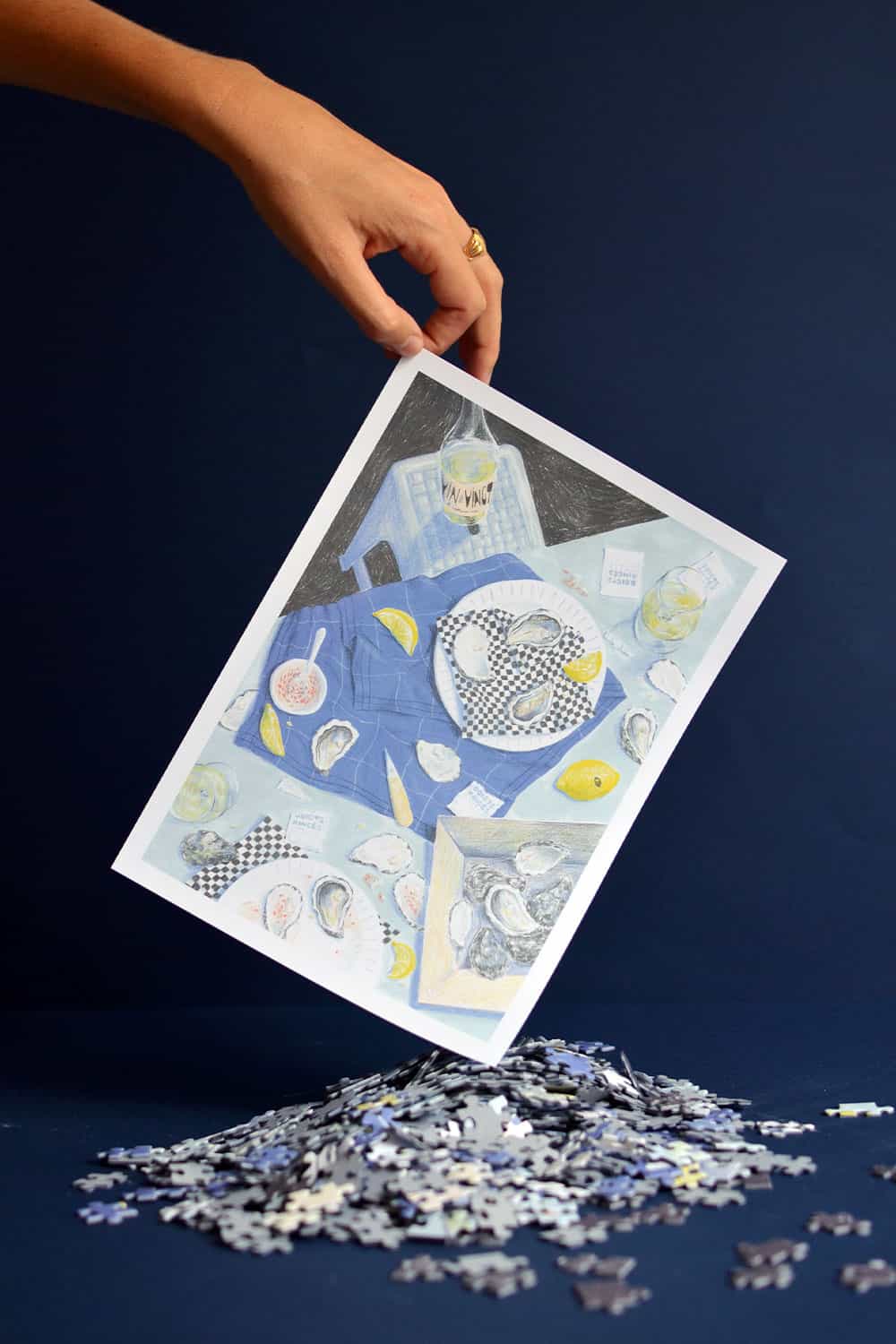 Puzzle 1000 pièces "Le Goût de la Mer" - Jour Férié