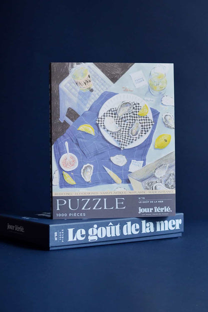 Puzzle 1000 pièces "Le Goût de la Mer" - Jour Férié - Lili Margaret