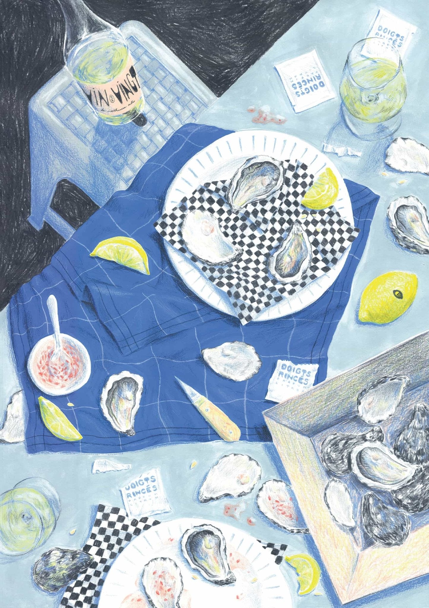 Puzzle 1000 pièces "Le Goût de la Mer" - Jour Férié - Lili Margaret