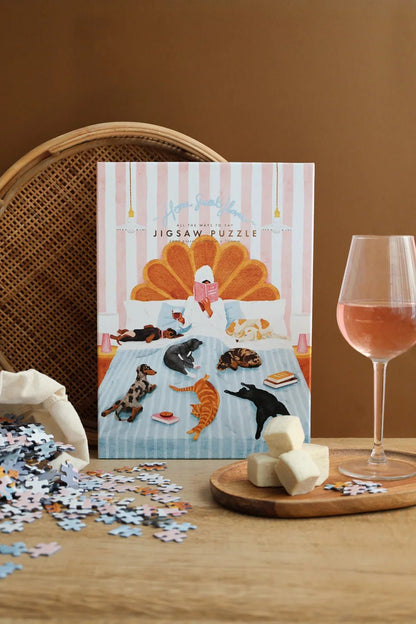 Puzzle 1000 pièces Life Without Humans - All The Ways To Say - Lili Margaret