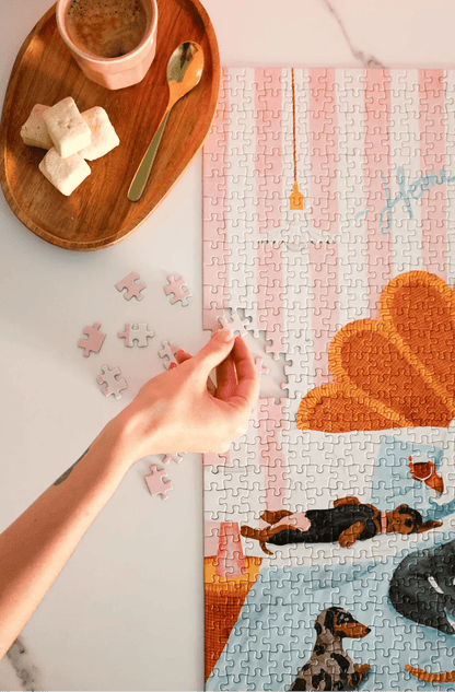 Puzzle 1000 pièces Life Without Humans - All The Ways To Say - Lili Margaret