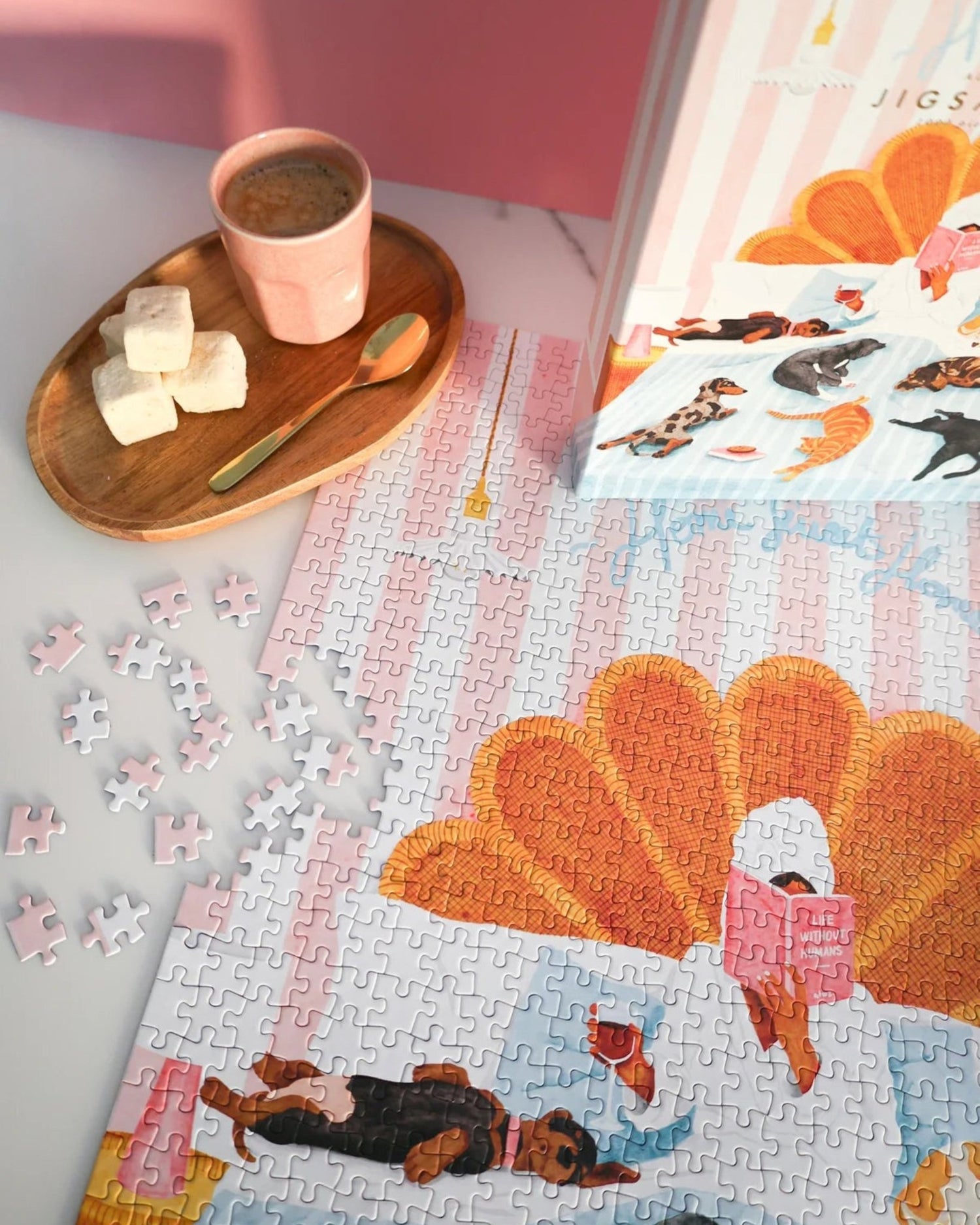 Puzzle 1000 pièces Life Without Humans - All The Ways To Say - Lili Margaret