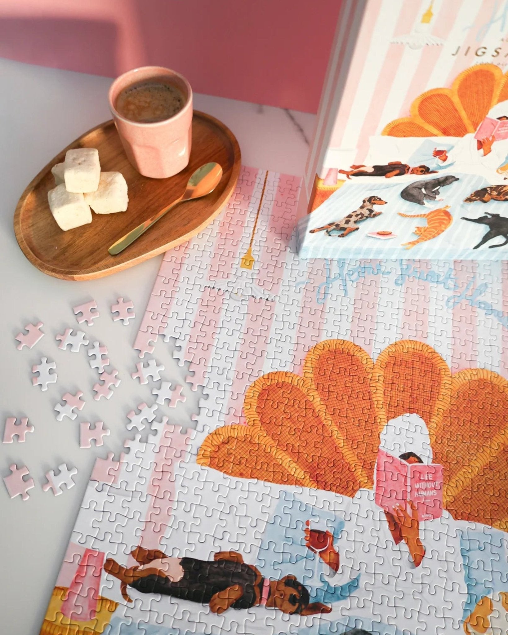 Puzzle 1000 pièces Life Without Humans - All The Ways To Say - Lili Margaret