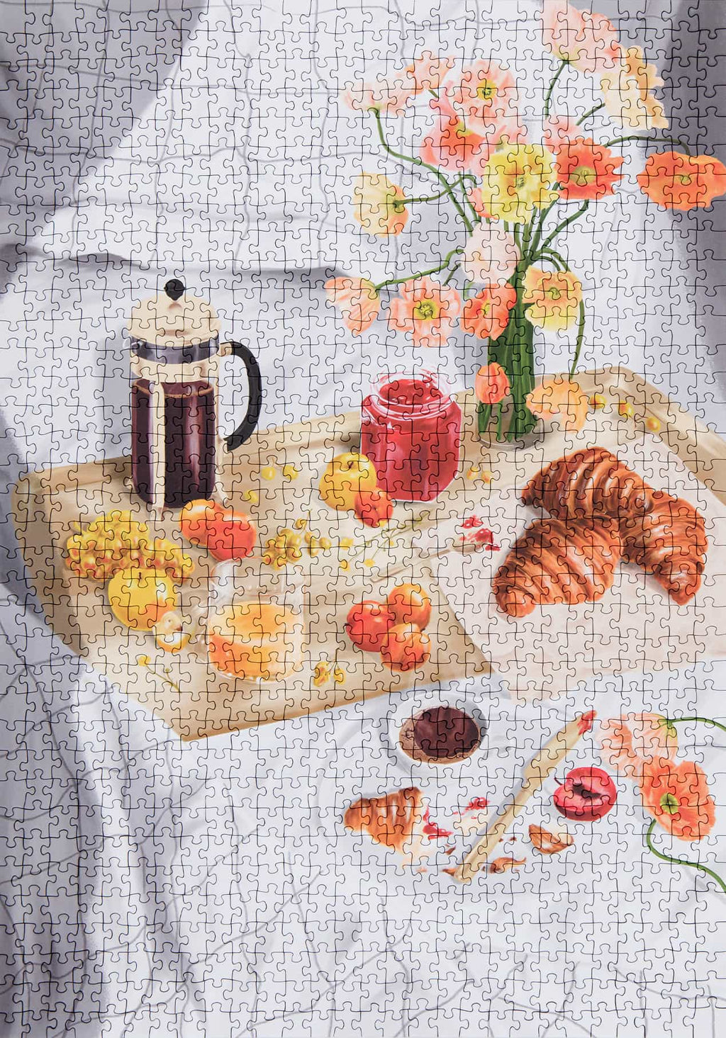 Puzzle 1000 pièces "L'orée du matin" - Jour férié