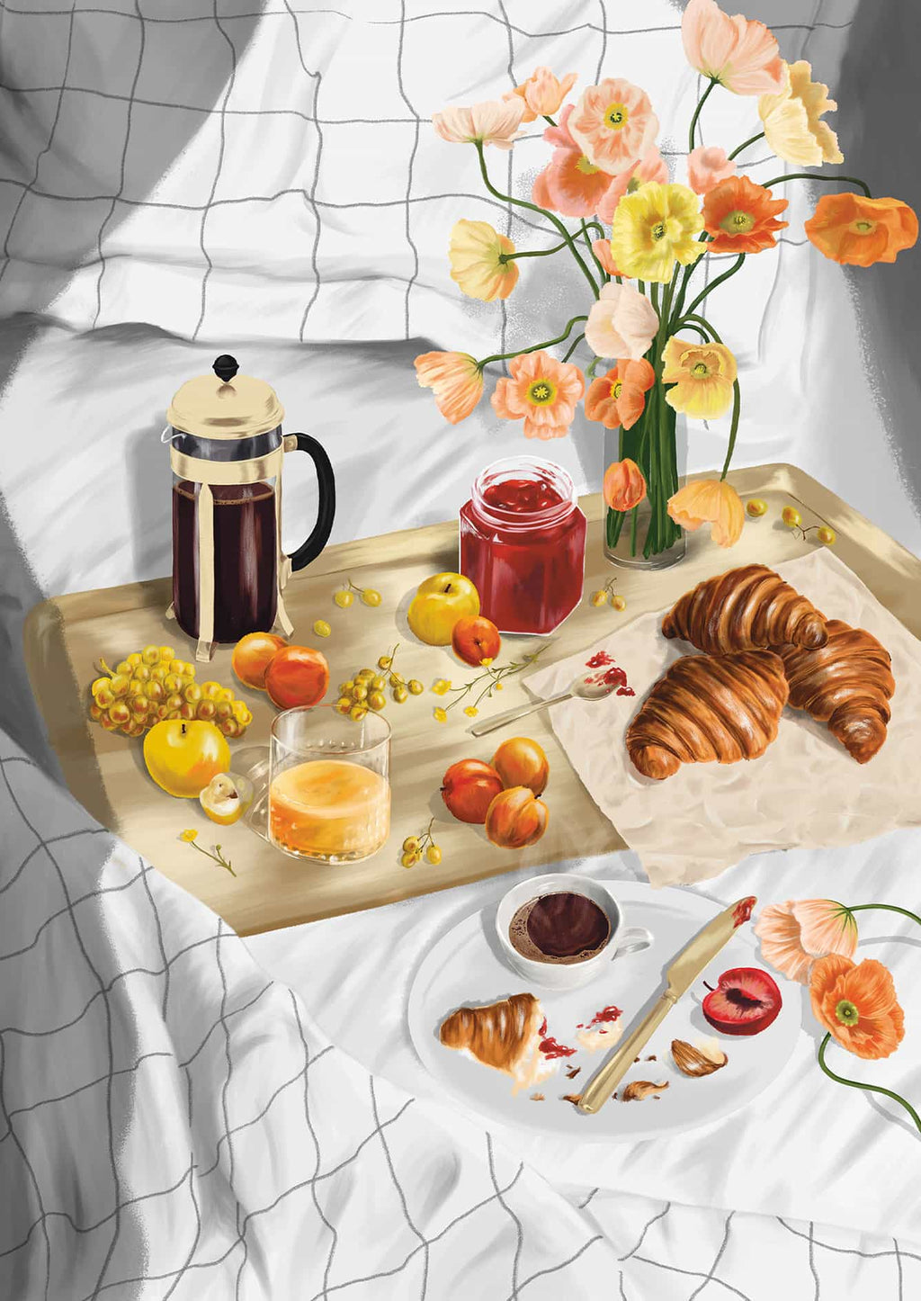 Puzzle 1000 pièces "L'orée du matin" - Jour férié