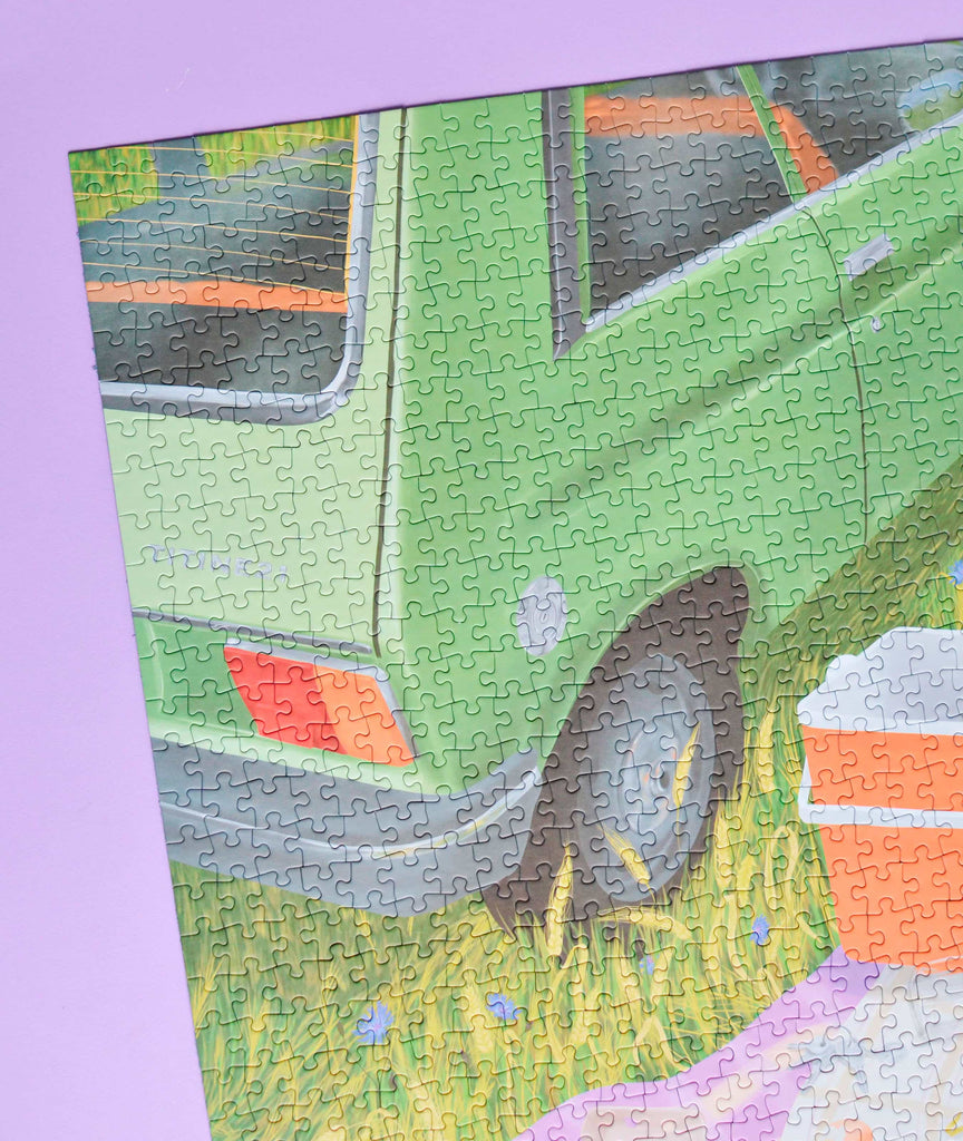 Le casse-croûte - Puzzle 1000 pièces fabriqué en France