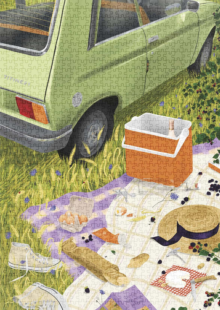 Le casse-croûte - Puzzle 1000 pièces fabriqué en France