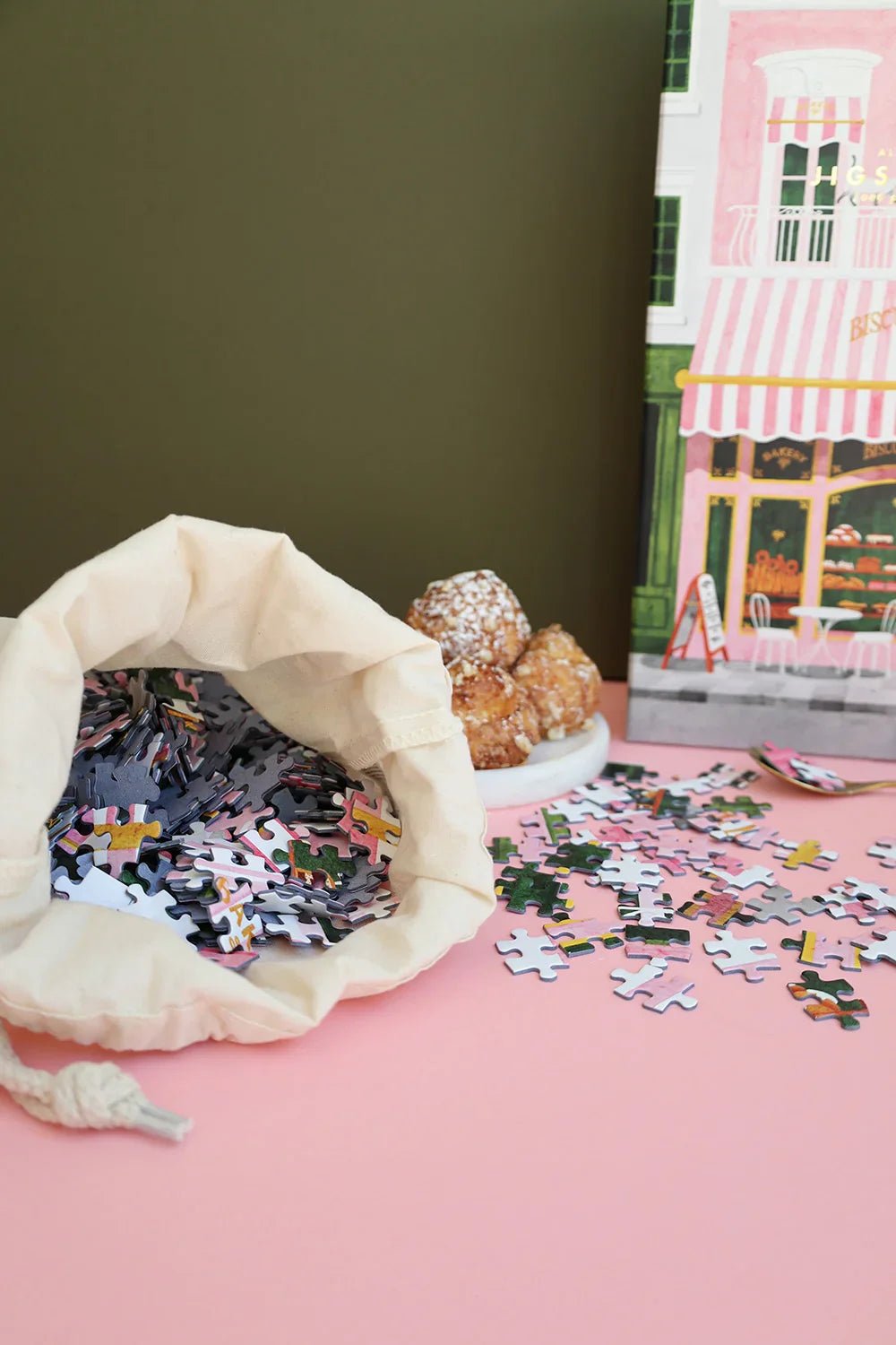 Puzzle 1000 pièces Pink Bakery - All The Ways To Say