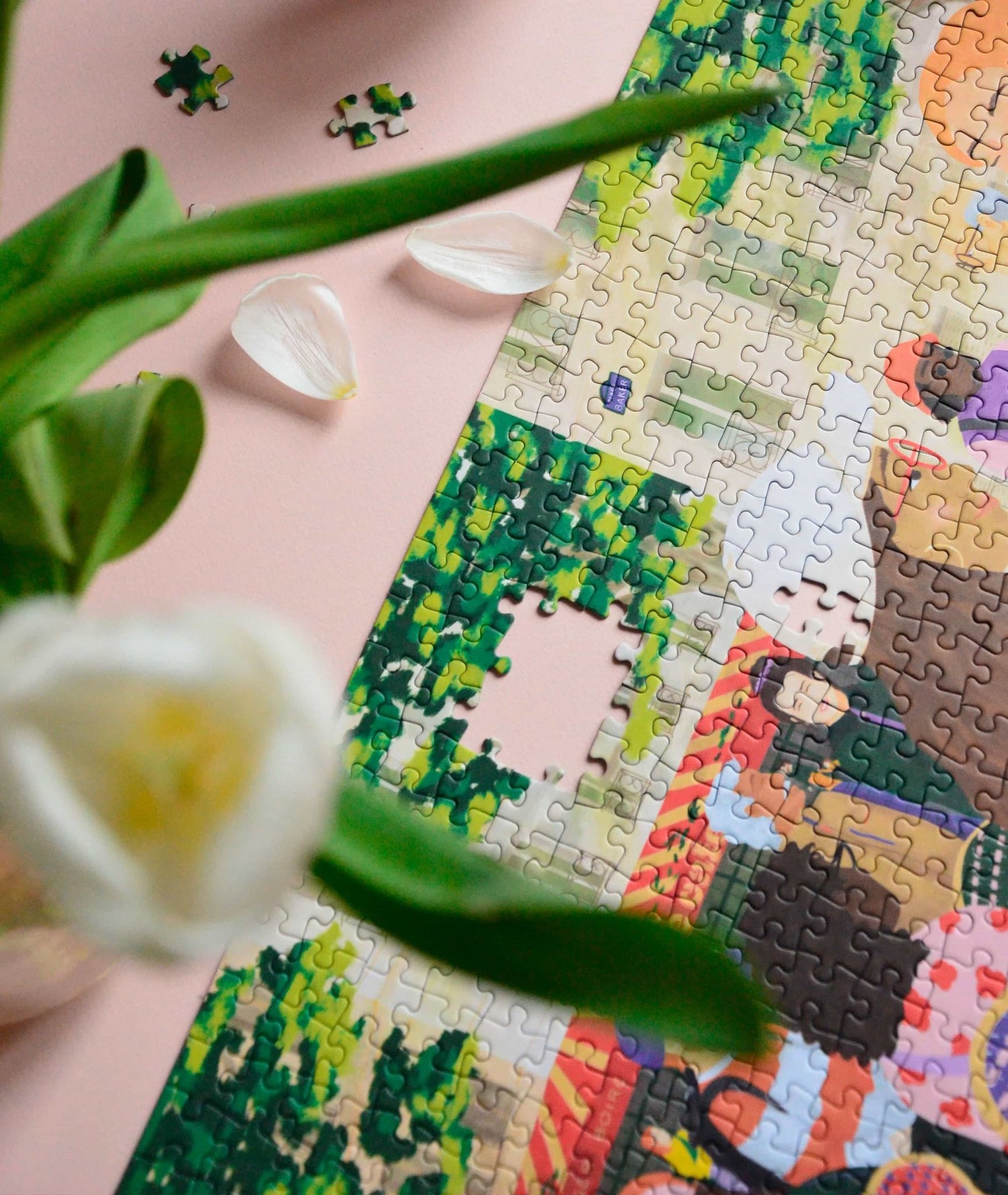 Puzzle 1000 pièces &quot;Regarder les gens&quot; - Jour férié - Lili Margaret