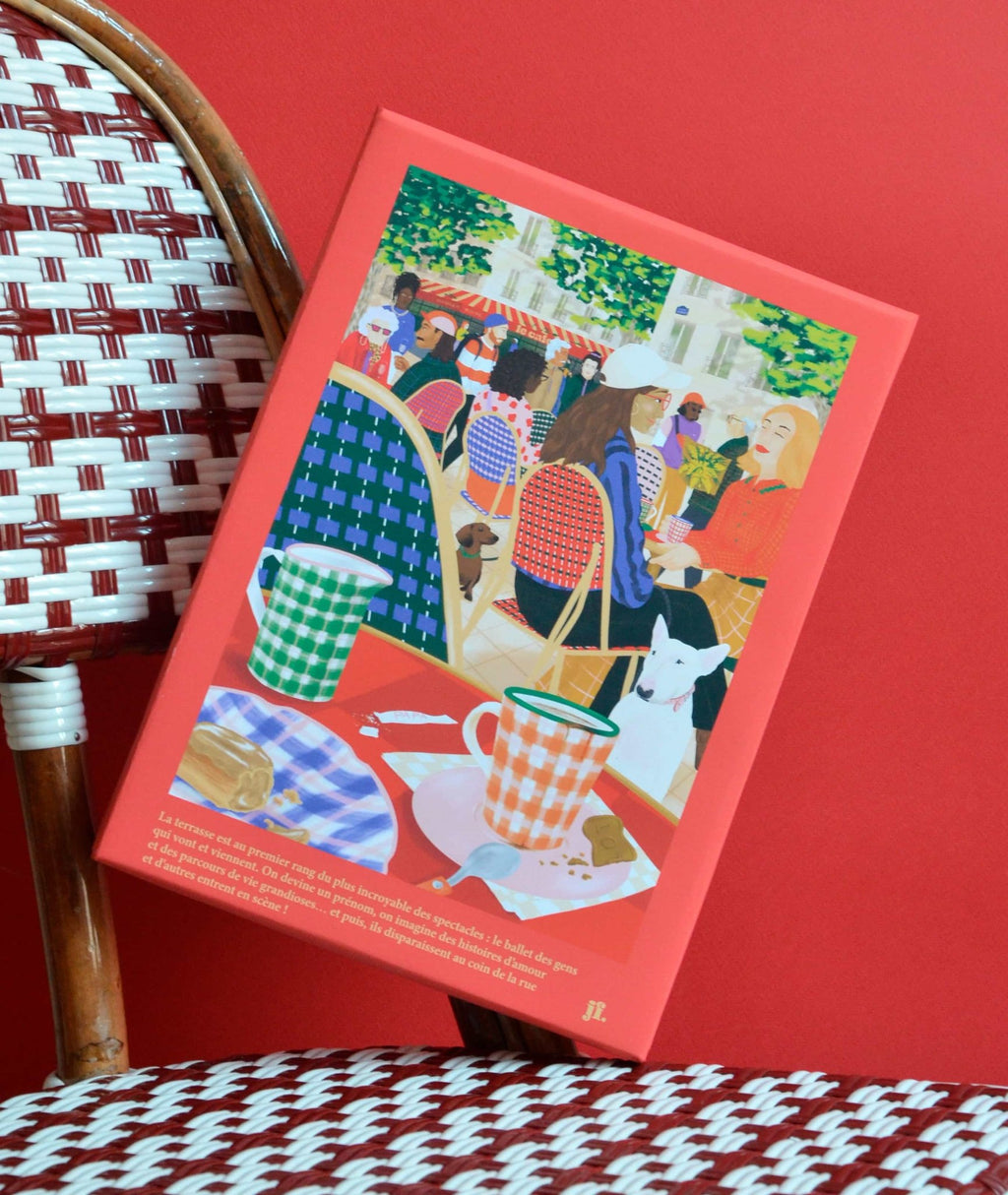 Puzzle 1000 pièces "Regarder les gens" - Jour férié