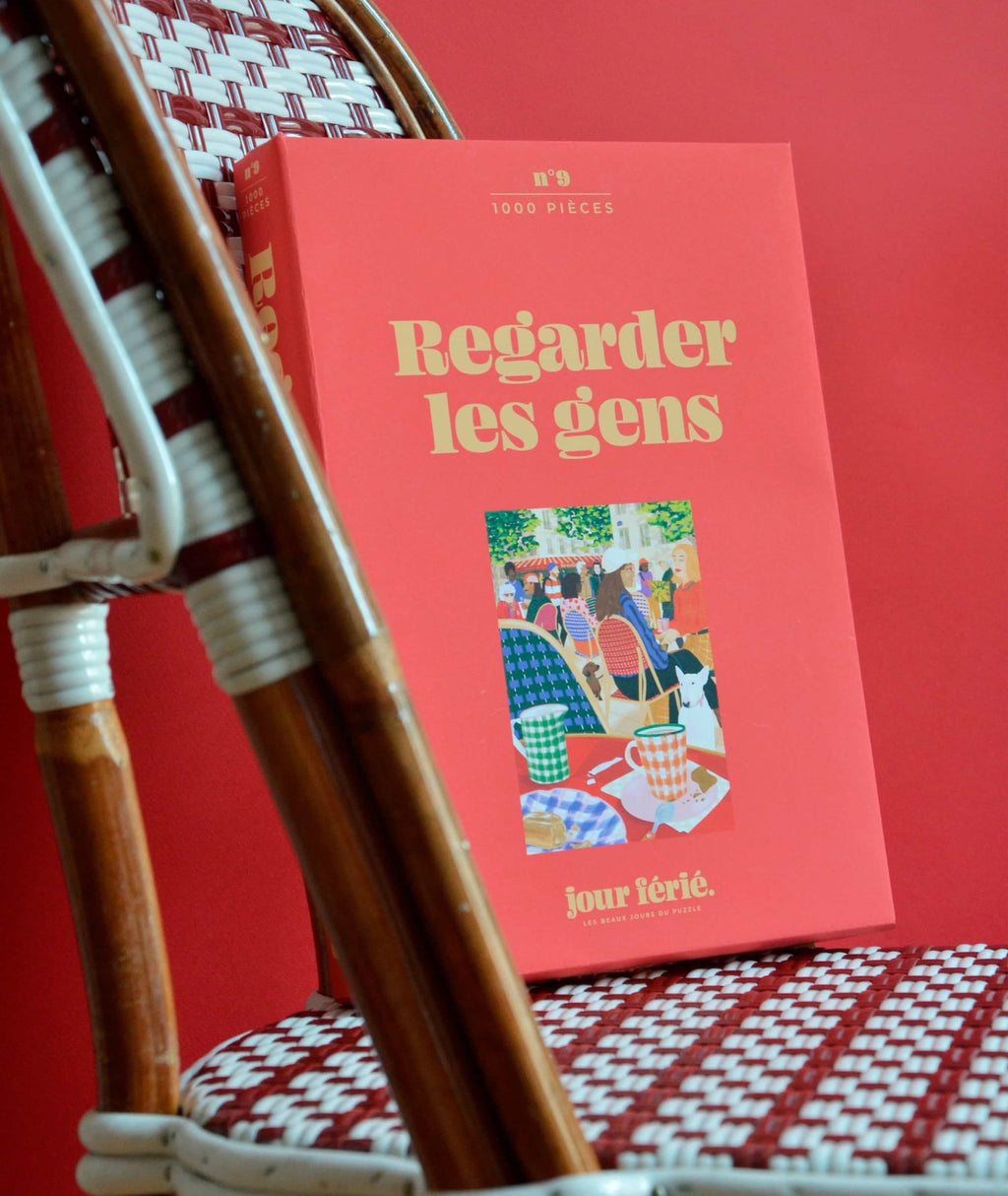 Puzzle 1000 pièces "Regarder les gens" - Jour férié