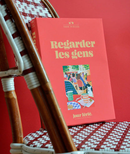 Puzzle 1000 pièces &quot;Regarder les gens&quot; - Jour férié - Lili Margaret