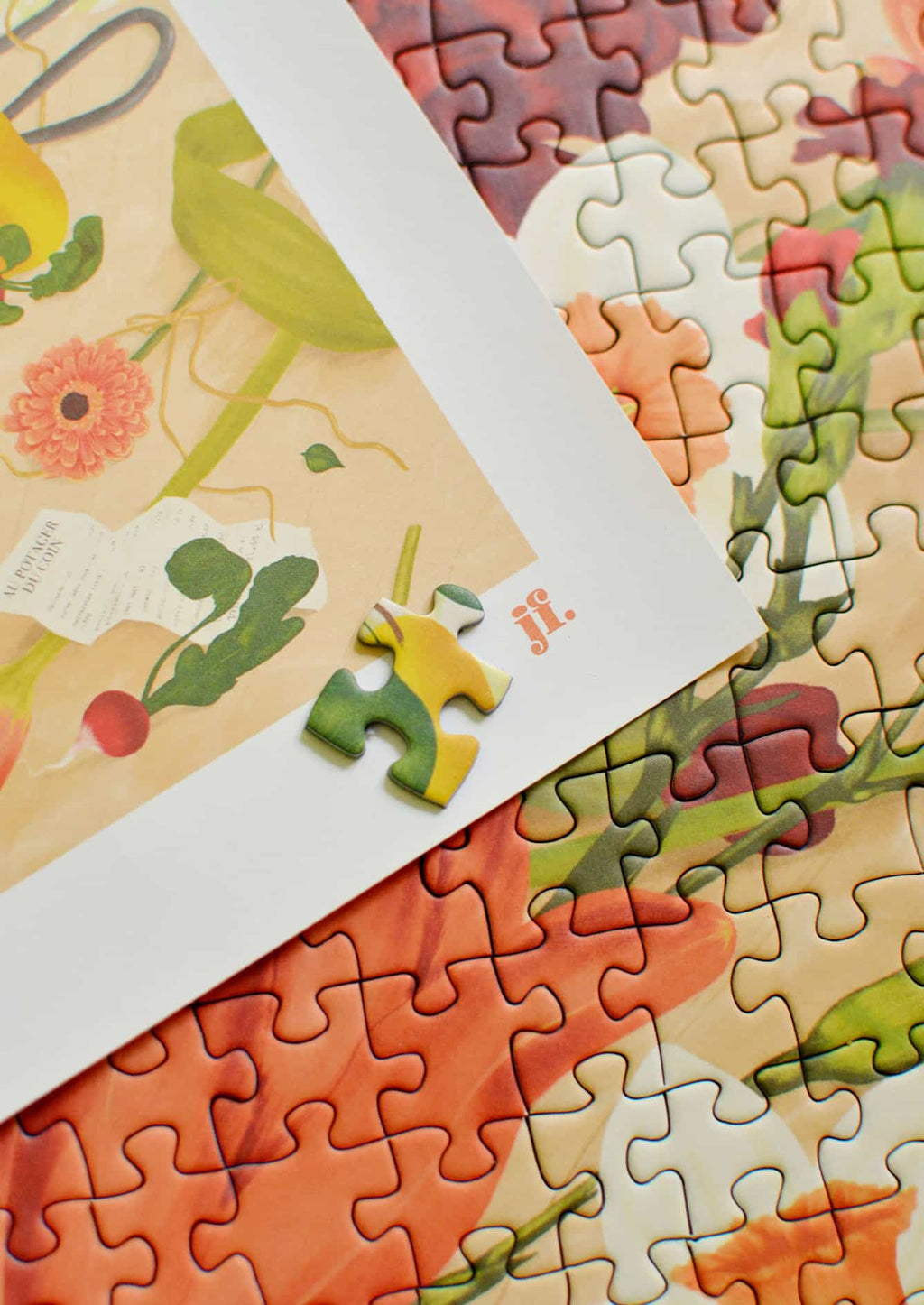 Puzzle 1000 pièces "retour du marché" - Jour Férié