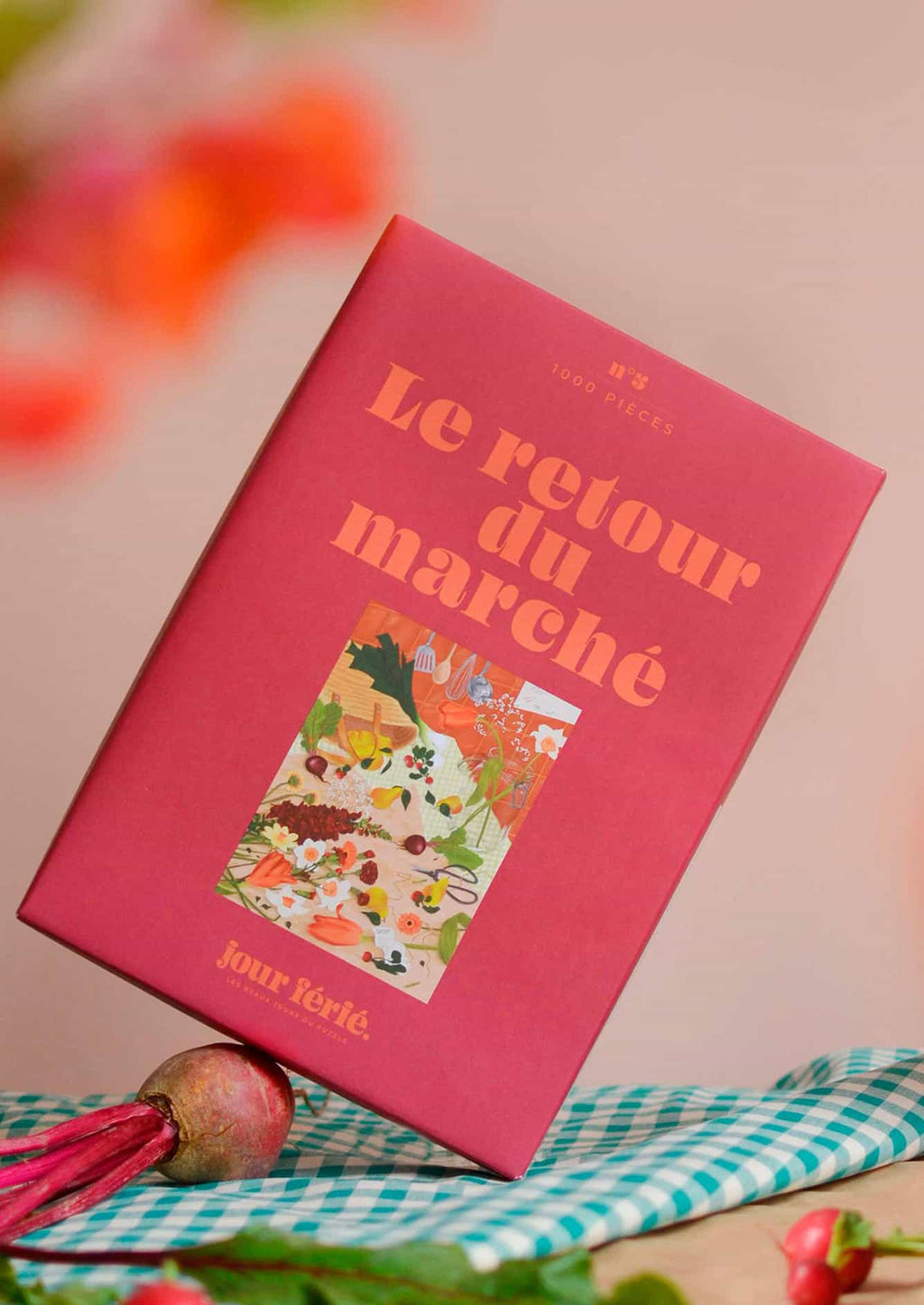 Puzzle 1000 pièces "retour du marché" - Jour Férié