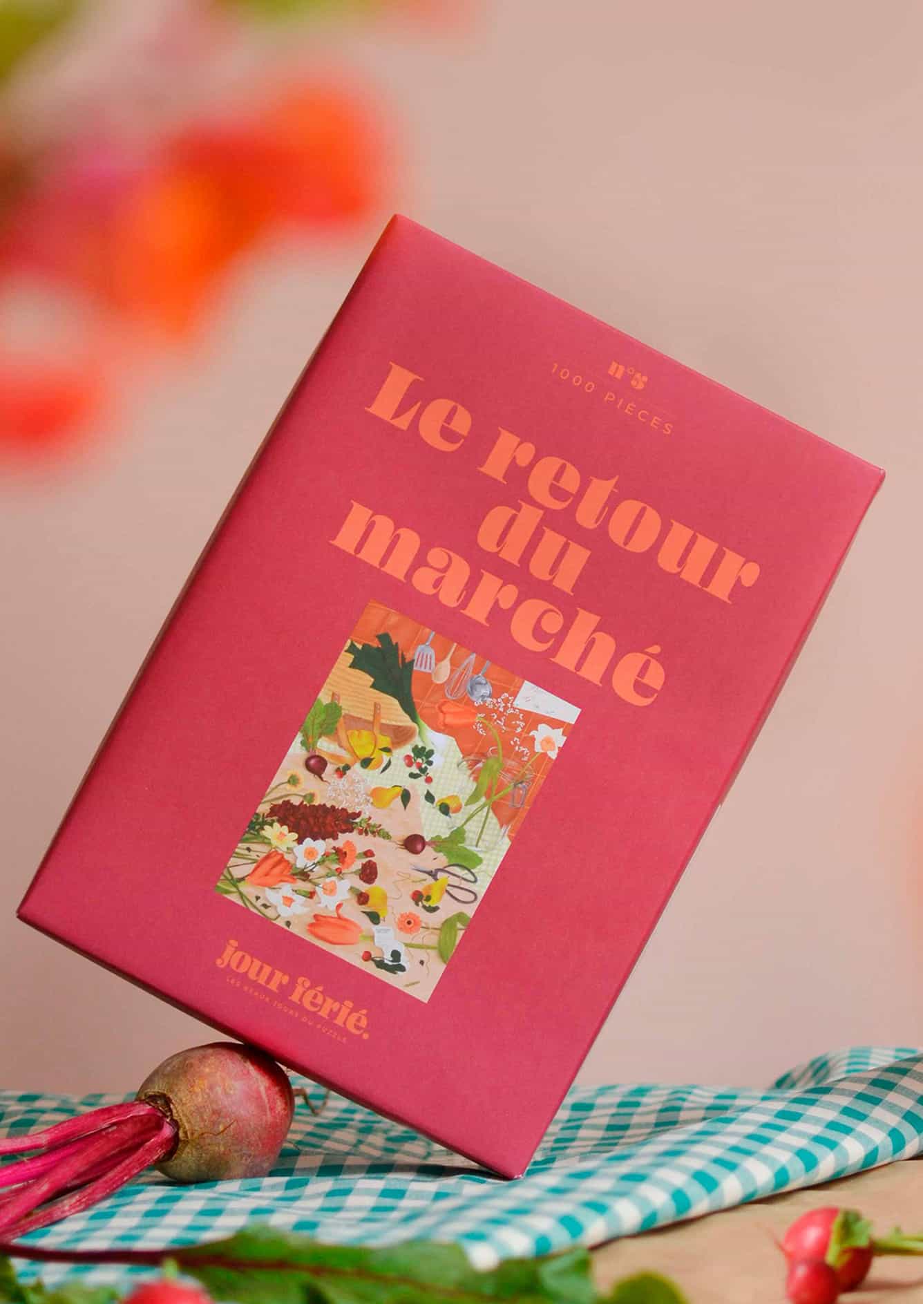 Puzzle 1000 pièces "retour du marché" - Jour Férié - Lili Margaret