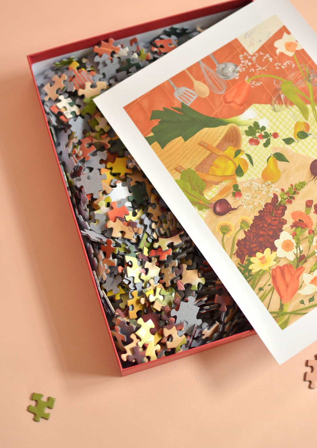 Puzzle 1000 pièces "retour du marché" - Jour Férié