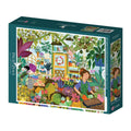 Puzzle zen 1000 pièces jardin et plantes colorés
