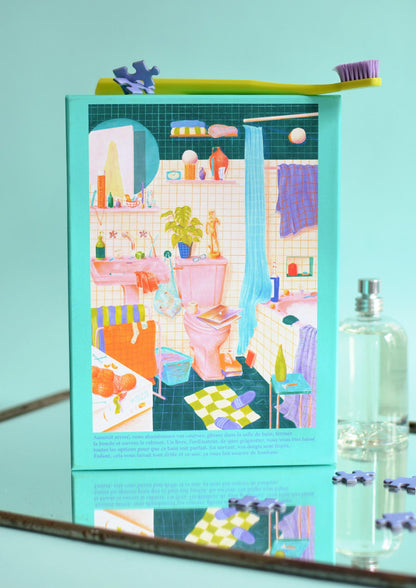 Puzzle 500 pièces &quot;La soirée mousse&quot; - Jour férié - Lili Margaret