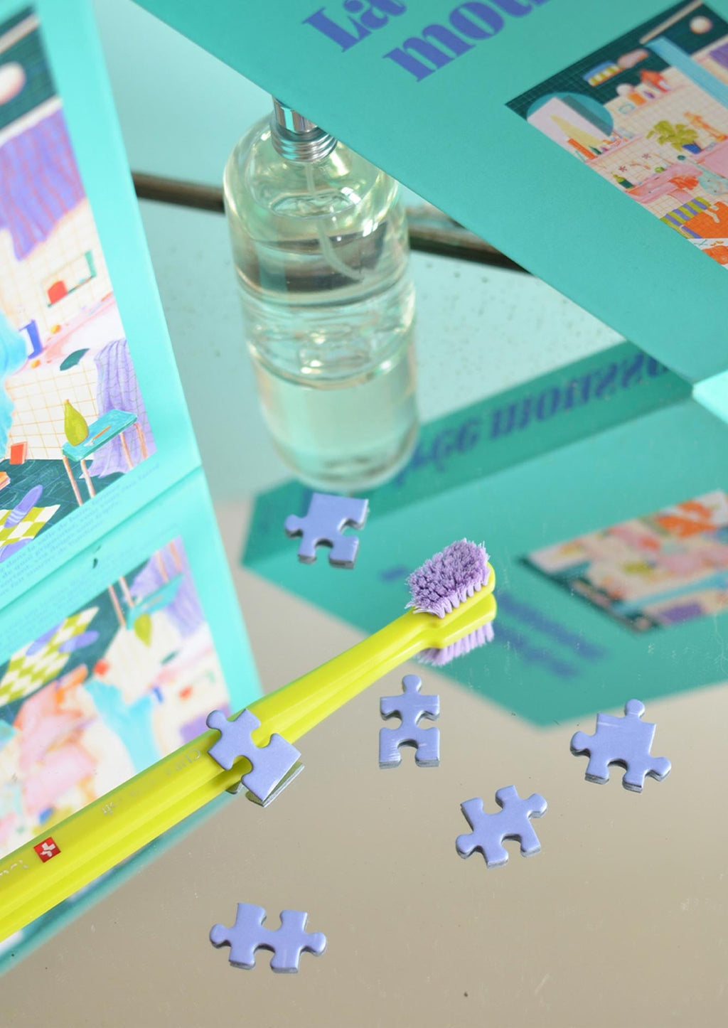 Puzzle 500 pièces "La soirée mousse" - Jour férié