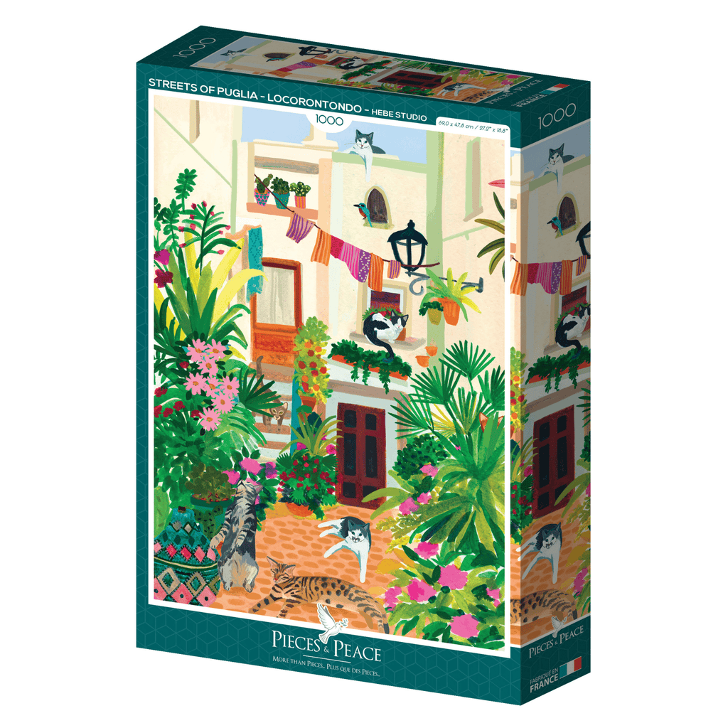 Puzzle adulte paysage italie 1000 pièces – les pouilles