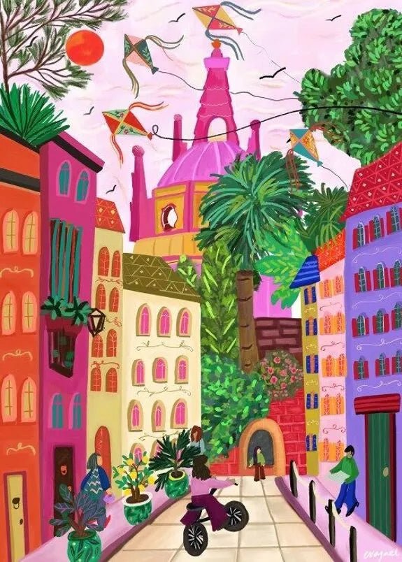 Puzzle adulte 500 pièces - Mexico - Lili Margaret