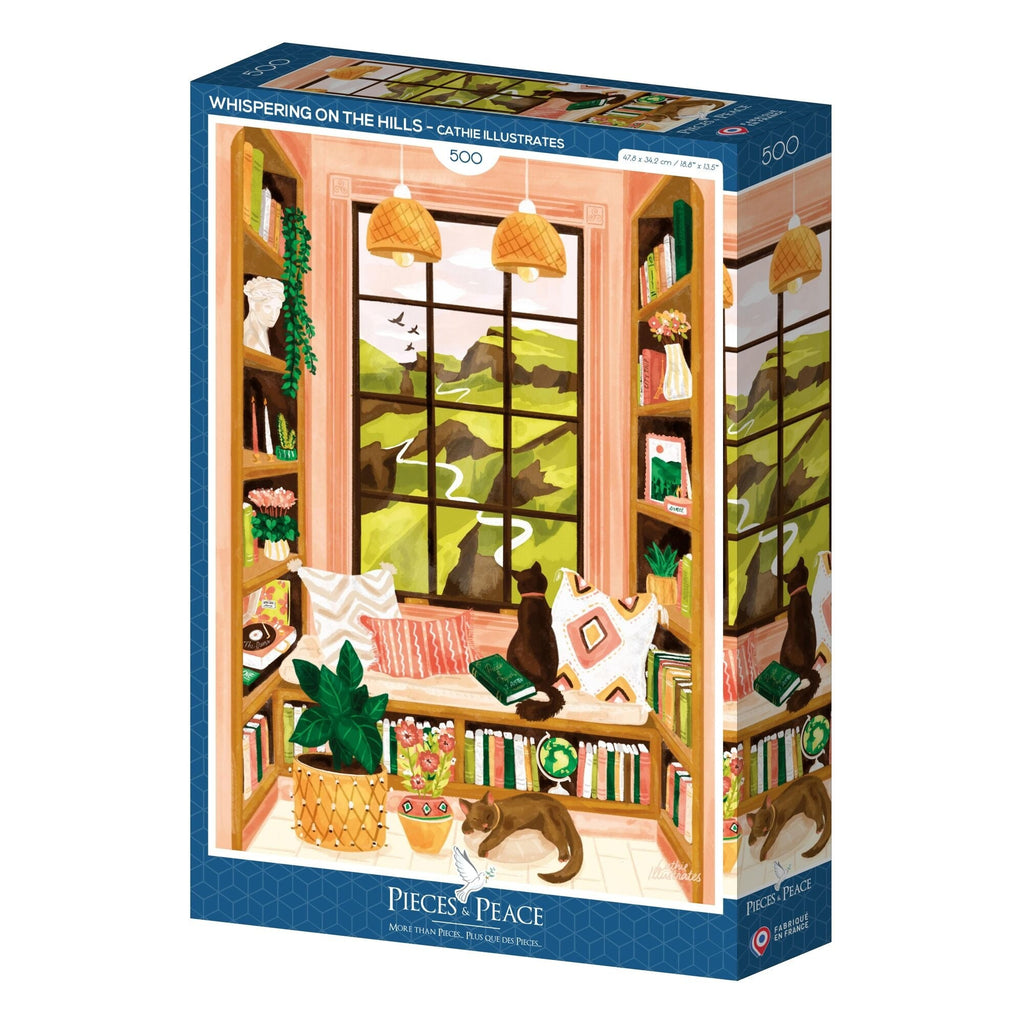 Puzzle adulte 500 pièces - Murmure sur les collines
