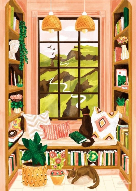 Puzzle adulte 500 pièces - Murmure sur les collines - Lili Margaret