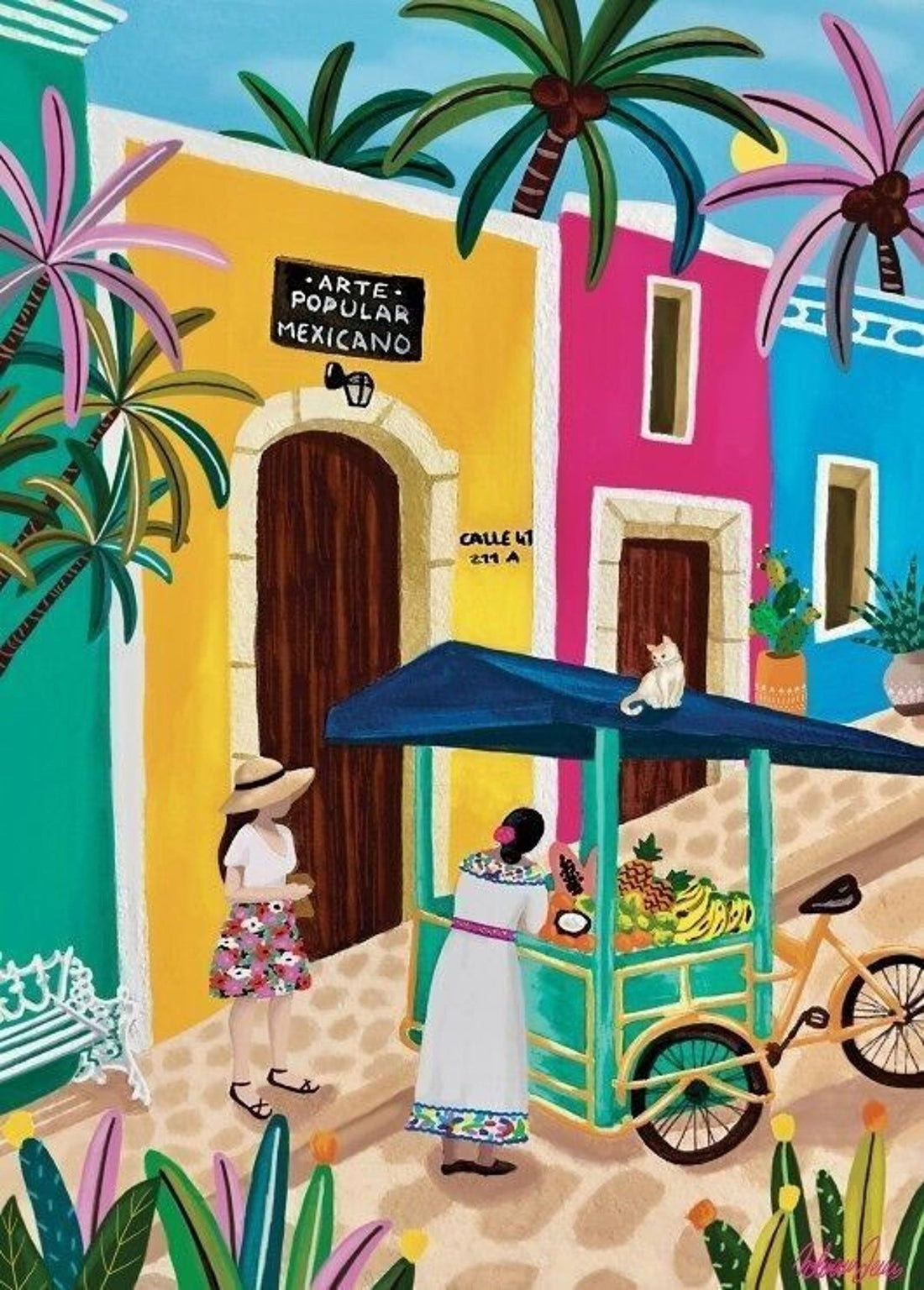 PUZZLE ADULTE PAYS DU MONDE MEXIQUE - Pieces and Peace - Lili Margaret