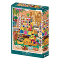 Puzzle marrakech coloré 1000 pièces - place des épices