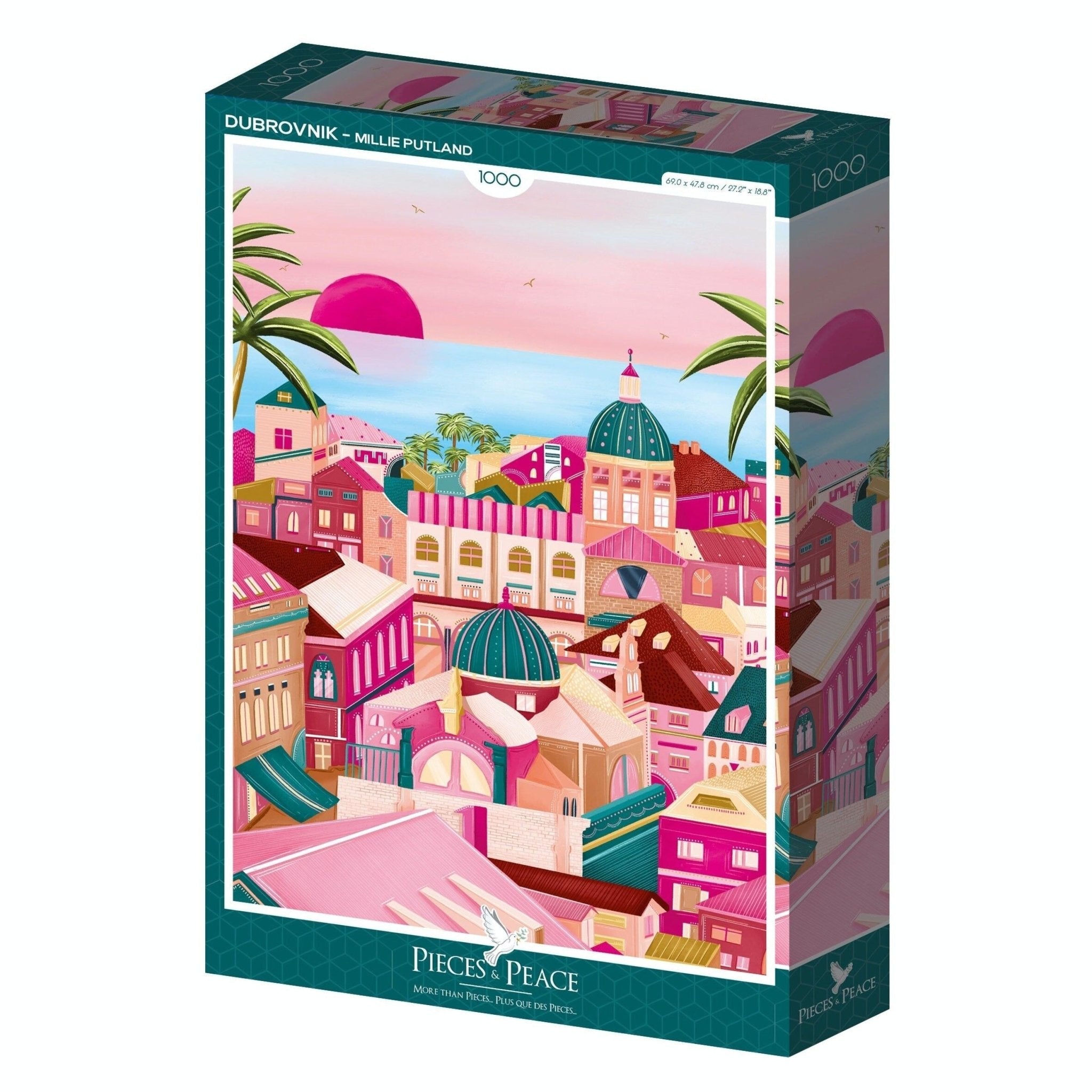 PUZZLE ADULTE VILLE DU MONDE 1000 PIÈCES DUBROVNIK | Puzzles Pieces and Peace - Lili Margaret