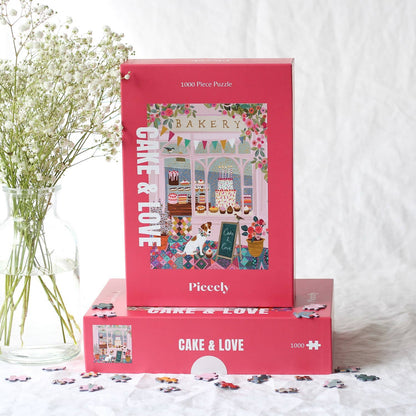 Puzzle Cake &amp; Love 1000 pièces - Piecely - Lili Margaret