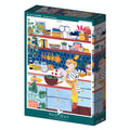 Puzzle 1000 pièces adulte moderne "En cuisine" ambiance colorée et gourmande
