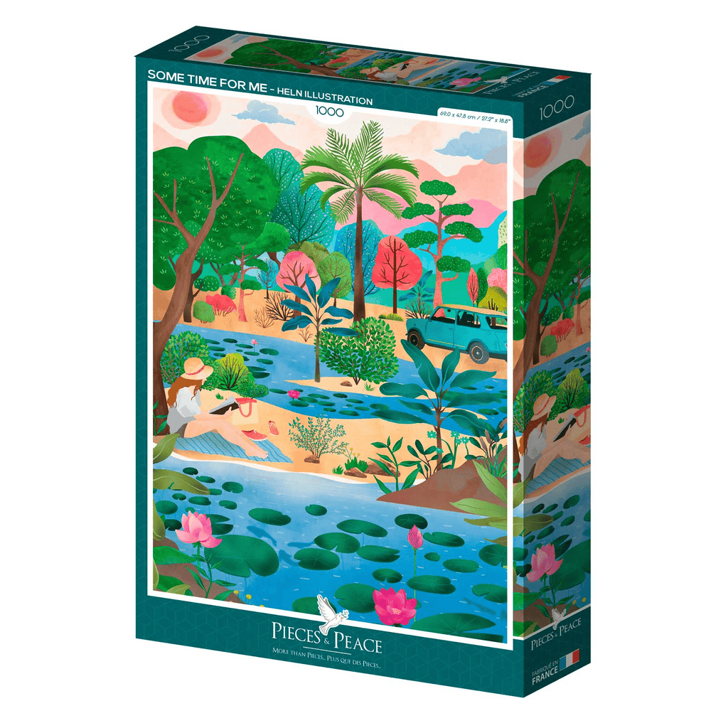 Puzzle adulte zen coloré 1000 pièces – some time for me
