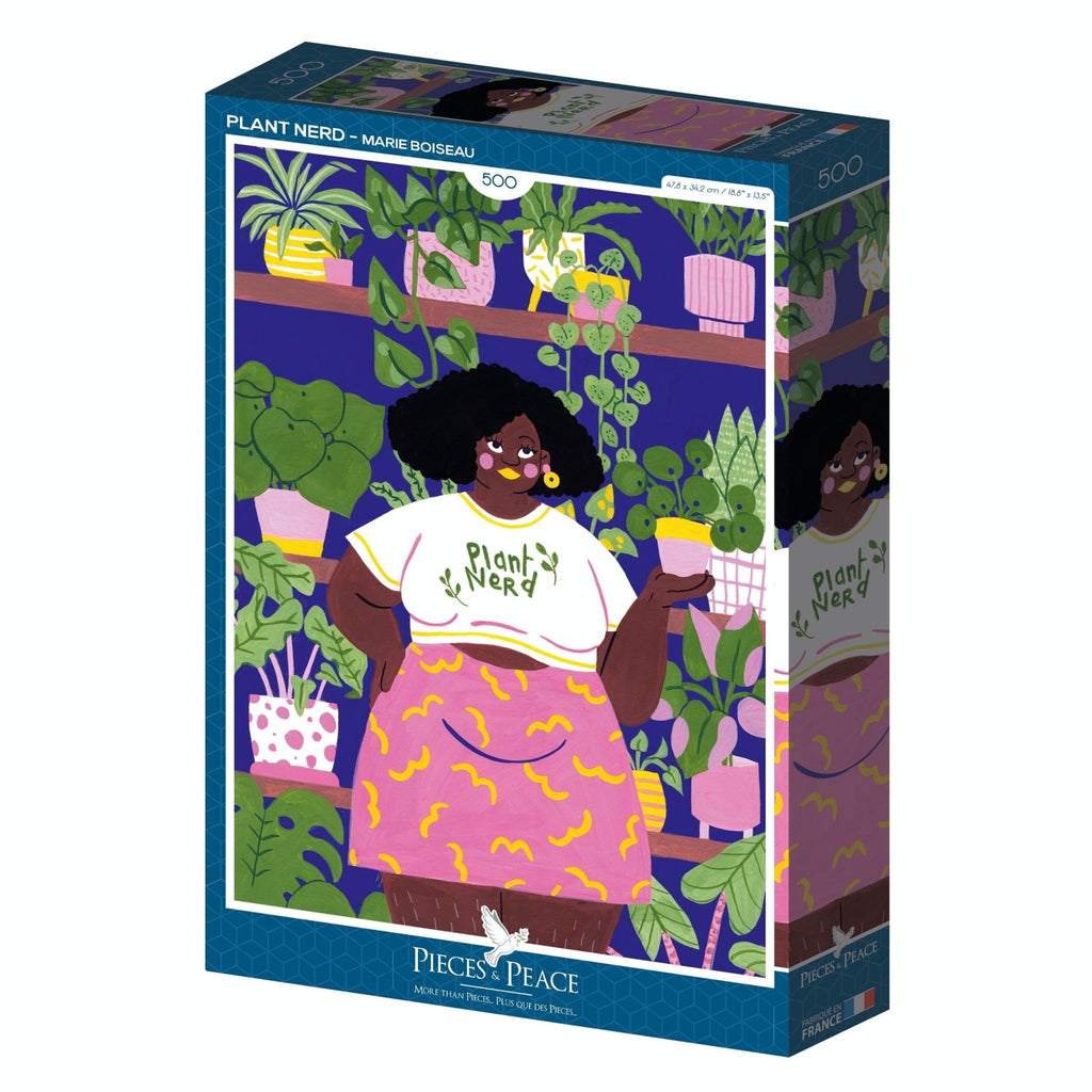 Puzzle coloré adulte 500 pièces – plantes & fleurs