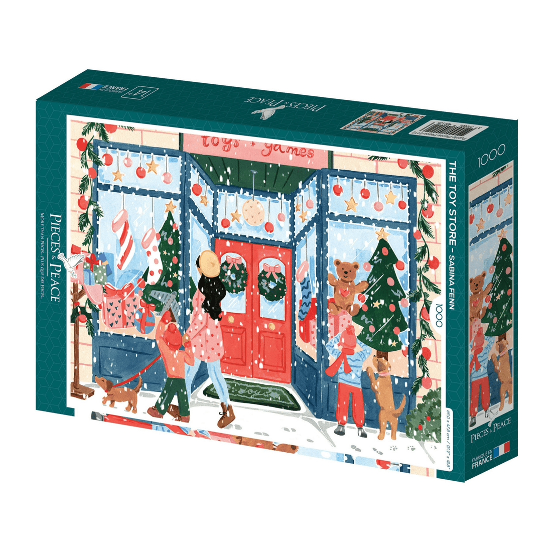 Puzzle de Noël adulte 1000 pièces - The Toy Store - Lili Margaret