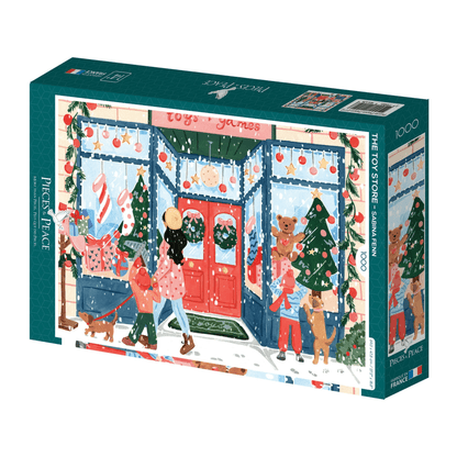Puzzle de Noël adulte 1000 pièces - The Toy Store - Lili Margaret