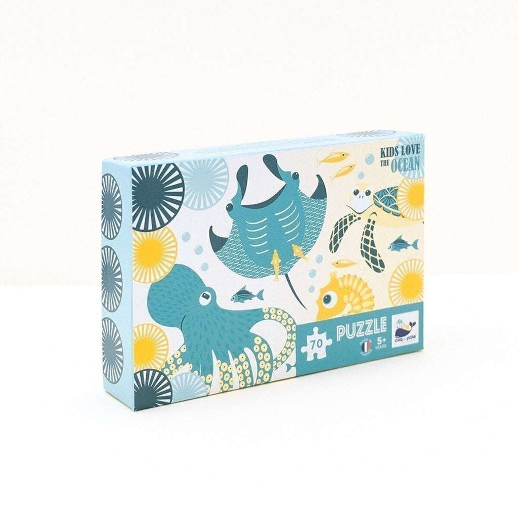 Puzzle enfant océan made in france - coq en pâte