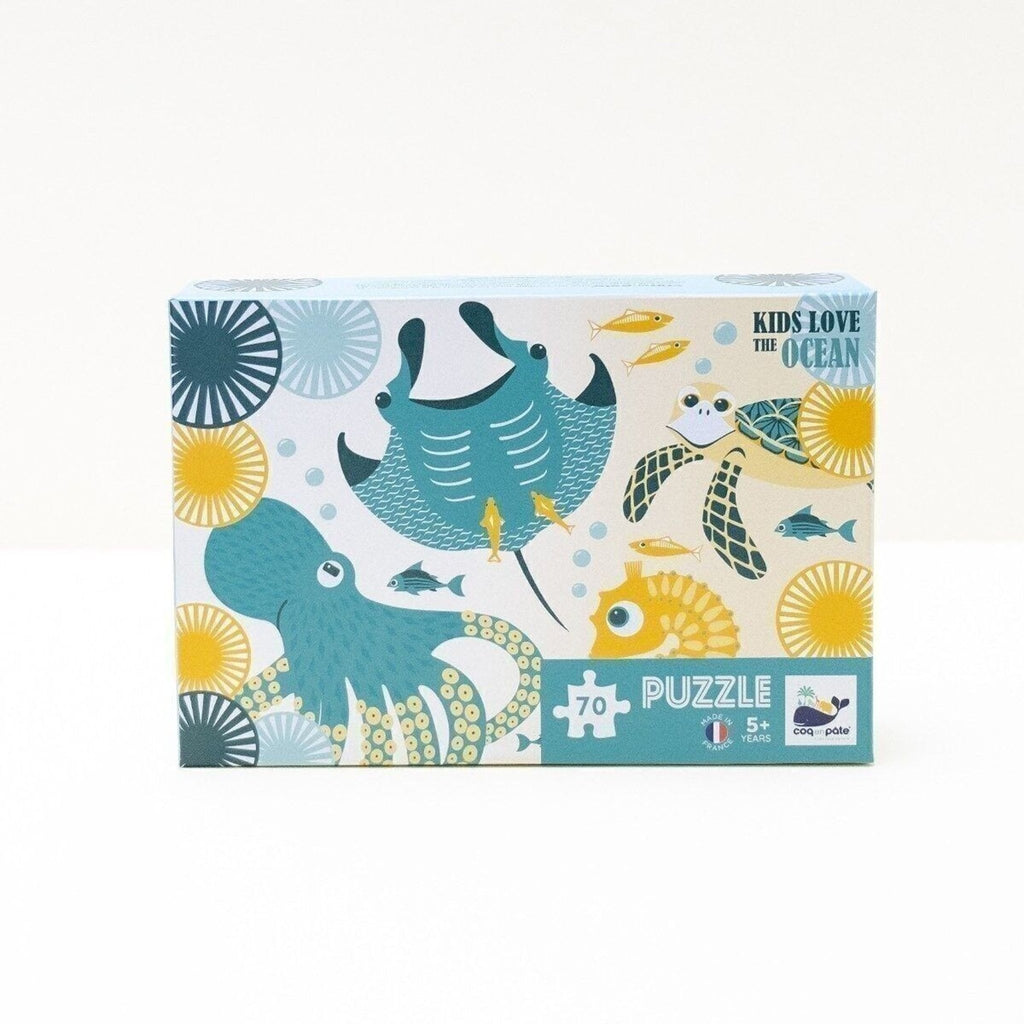 Puzzle enfant océan made in france - coq en pâte