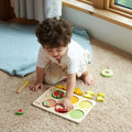 Puzzle en bois enfant fruits - classic world