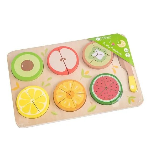 Puzzle en bois enfant fruits - classic world